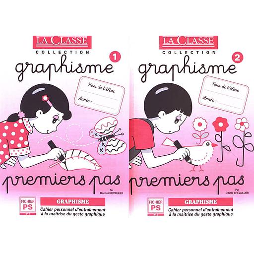 [PREMLIVC] La Classe Maternelle : Graphisme PS (Pack Fichiers 1 et 2)