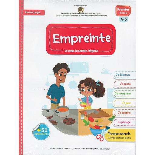 Empreinte le corps,la nutrition, l'hygiène 4/5 Premier Projet