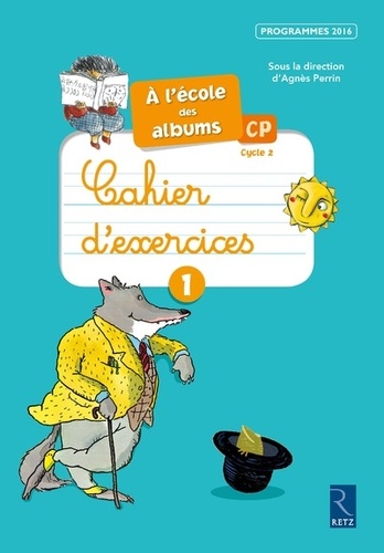 [RTZ563427] A l'école des albums série bleue CP - Cahier d'exercices 1