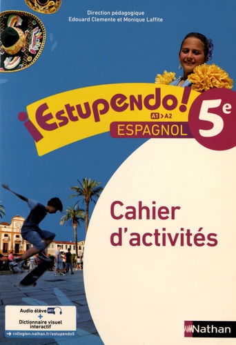 [NAT178131] Espagnol 5e Estupendo !  - Cahier d'activités