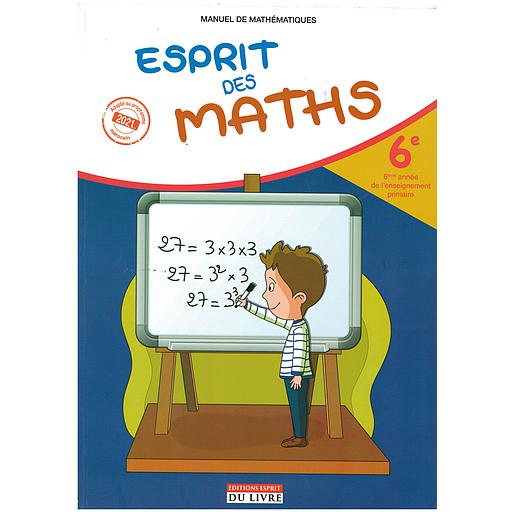 Esprit des Maths CE6 - Version corrigée