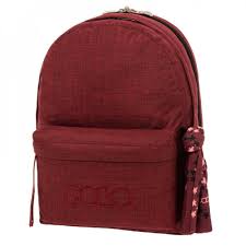 [9-01-235/3300] Sac a Dos Rouge 2 Compartiment + Scarf