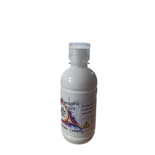 [6917751451033] Bouteille De 250 ML De Gouache Ecolo Kids Blanc