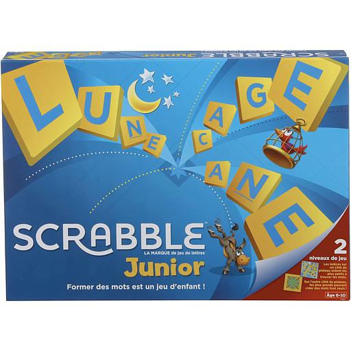[746775261320] Scrabble Junior Jeu de Société et de Lettres pour enfants Version Française