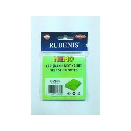 Post-it 76*76MM Vert Fluo