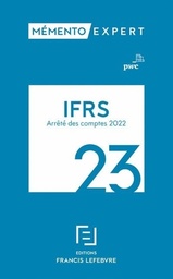 IFRS  - Arrêté des comptes 2022