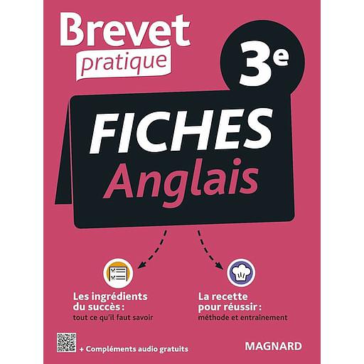 [MAG772267] Brevet Pratique Fiches Anglais 3e 2023