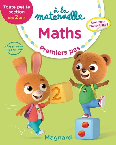 [MAG761834] Maths TPS dès 2 ans à la maternelle  - Premiers pas
