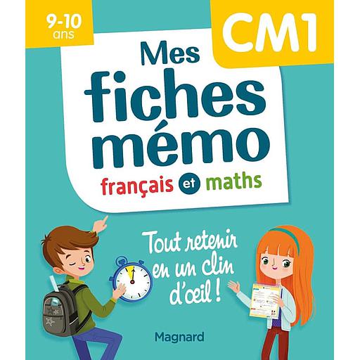 [MAG762589] Mes fiches mémo Français et maths CM1