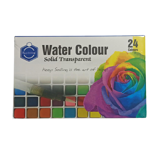 Palette de Peinture Aquarelle 24