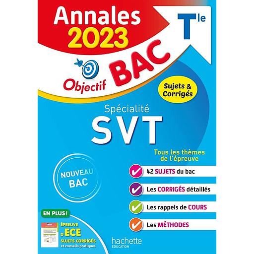 Spécialité SVT Tle  - Sujets & corrigés