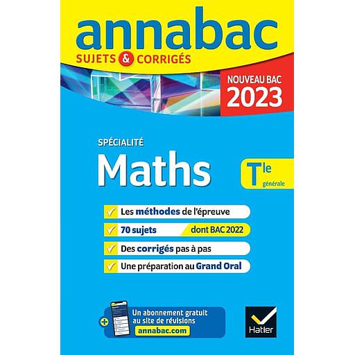 Maths Spécialité Tle générale  - Sujets & corrigés