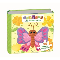 Puzzles Les petites bêtes  - 10 puzzles progressifs