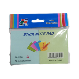 Post- it 64x76mm Couleur
