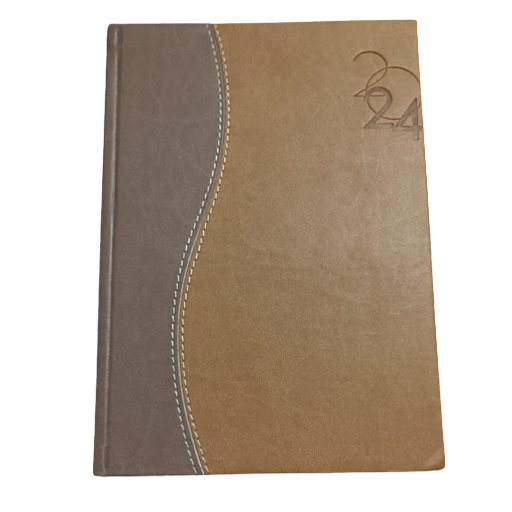[650045] Agenda Journalier de Bureau Papier Ivoire 320 Pages 15**21 CM 2026