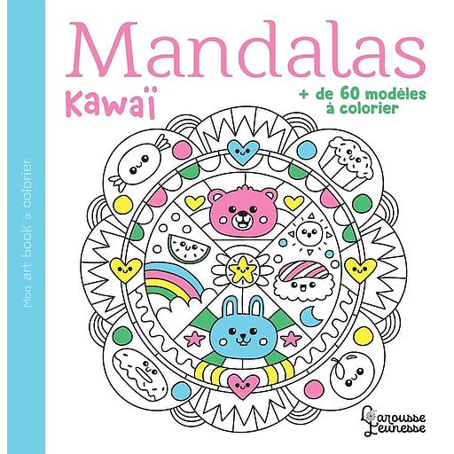 Mandalas kawaï  - + de 60 modèles à colorier