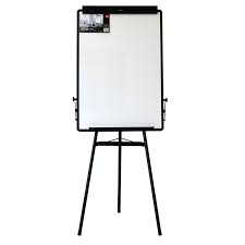[E7892] Tableau Blanc avec Support Trépied 60*90