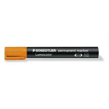 Marqueur Permanent Pointe Biseau Staedtler Orange