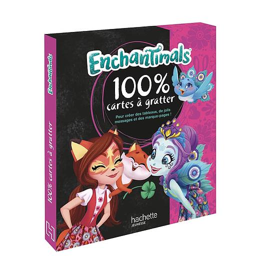 Enchantimals 100 % cartes à gratter - Avec 5 cartes, 5 jolis tableaux et 5 marque-pages