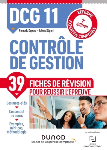 [9782100844074] DCG 11 Contrôle de gestion  - Fiches de révision