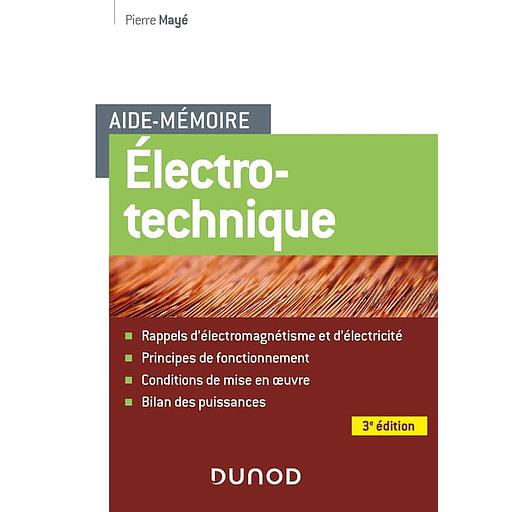 [9782100849994] CAMPUS AIDE-MEMOIRE ELECTROTECHNIQUE - 3E ED.