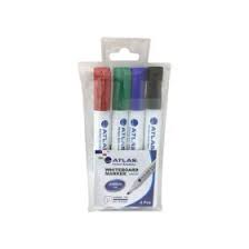 [AS-MW200-04C] Pochette de 4 Marqueurs pour Tableau Biseaté