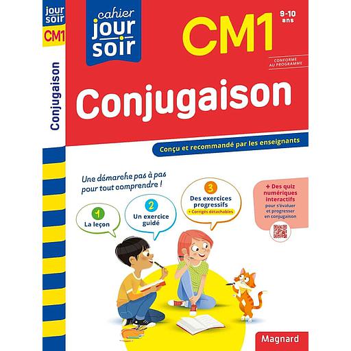 [MAG777194] Cahier du jour/Cahier du soir Conjugaison CM1