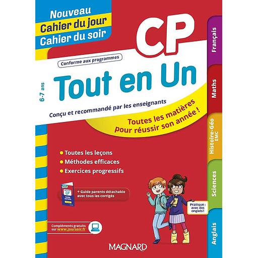 [MAG764903] Nouveau Cahier du jour Cahier du soir - Tout en un CP
