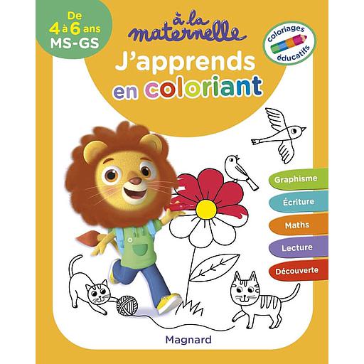 [MAG768901] A la maternelle, j’apprends en coloriant MS-GS