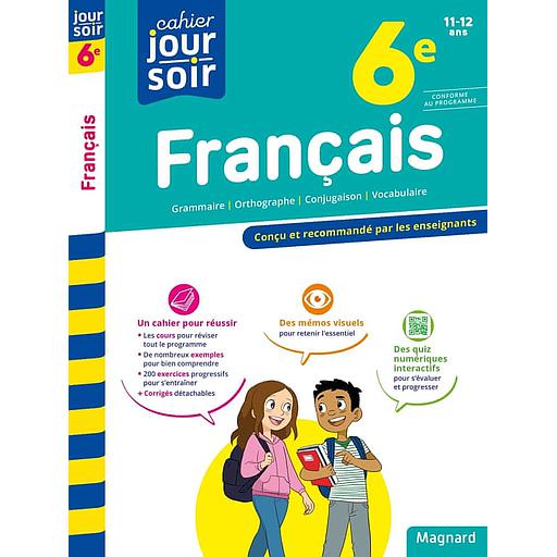 [MAG777255] Cahier du jour/Cahier du soir Français 6e