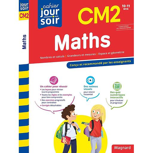 [MAG777019] Cahier du jour/Cahier du soir Maths CM2