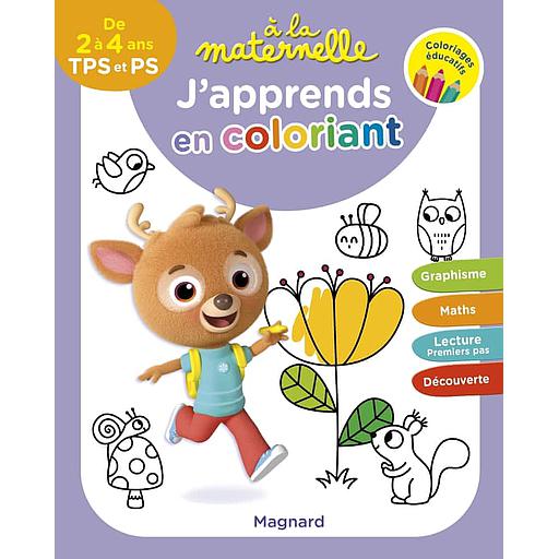 [MAG768895] A la maternelle, j’apprends en coloriant TPS et PS