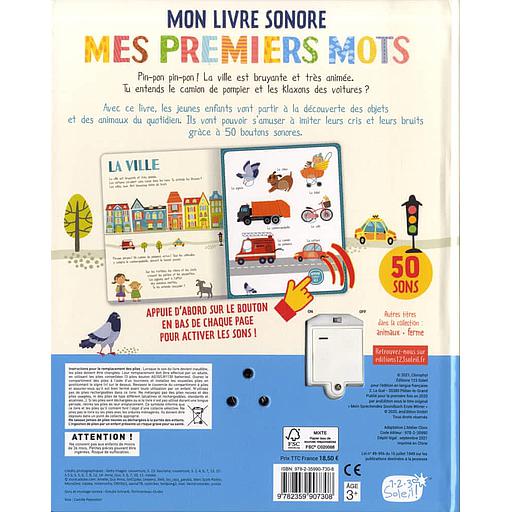 Mes premiers mots  - Mon livre sonore