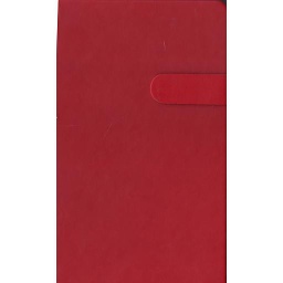 BLOC-NOTE PROFESSIONNAL MAGNETIQUE ROUGE