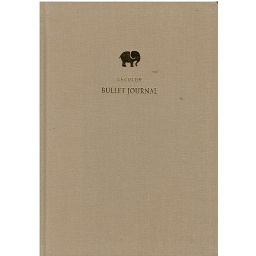 BLOC-NOTE BULLET JOURNAL ELEPHANT