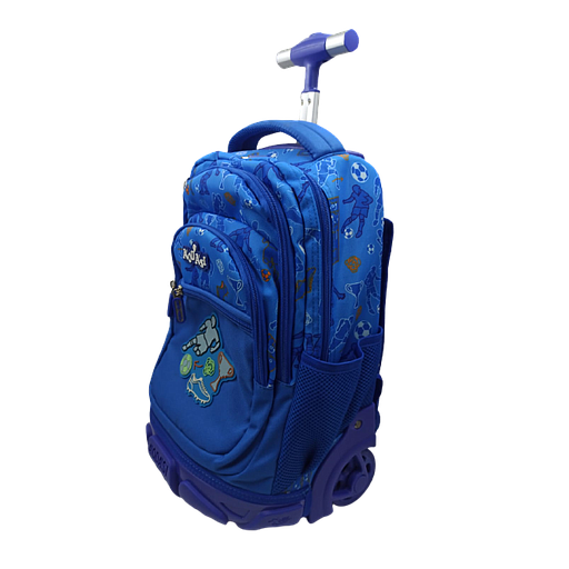 [TRL-AS22-16563] Cartable a Roulette avec Motif N°16