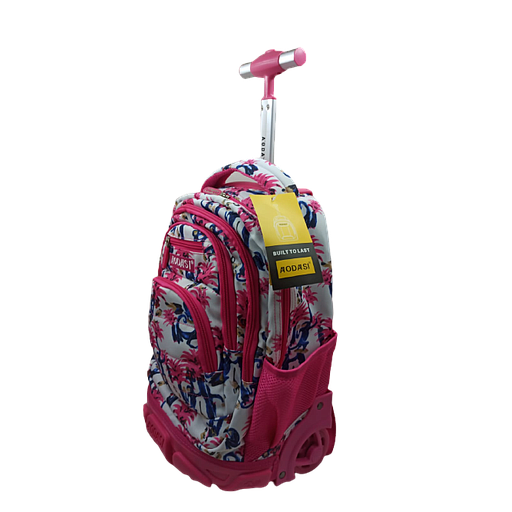 Cartable a Roulette avec Motif N 16 ALMOUGGAR.COM