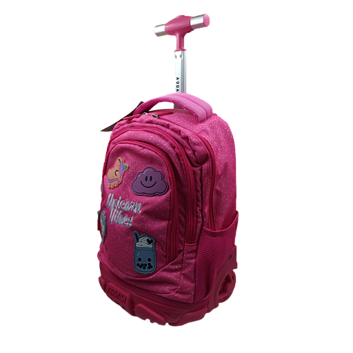 [TRL-AS22-16570] Cartable a Roulette avec Motif N°16