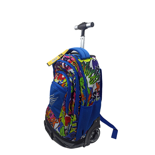 [TRL-AS22-16766] Cartable a Roulette avec Motif N°16
