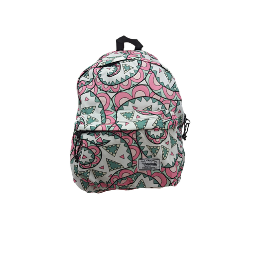 [23] Sac à Dos Padded Motif Fleurs N°23