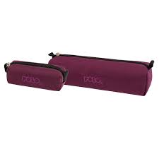 [937006/4801] Trousse Polo Wallet Tissu Jean Bordeau