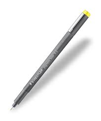 Feutre Pigment Liner 0.5MM Jaune