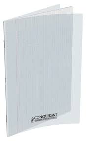 Cahier Conquérant A4 192P Séyès Transparent