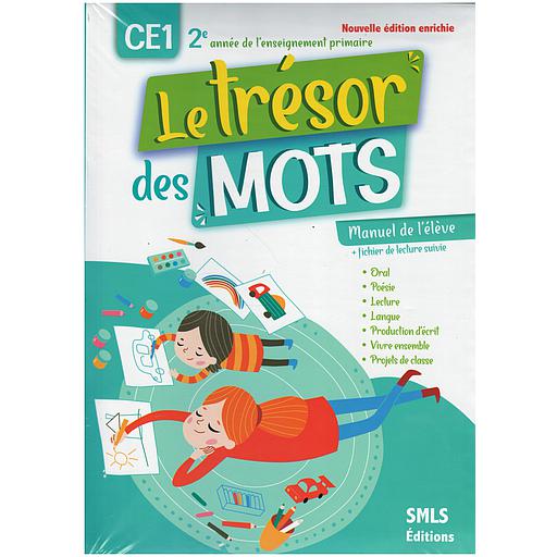 [PTDMCE1] PACK/ Le Trésor Des Mots CE1 1/4 (Manuel+Cahier d'activités+Cahier d'écriture+Fichier de Lecture suivie:Cendrillon)