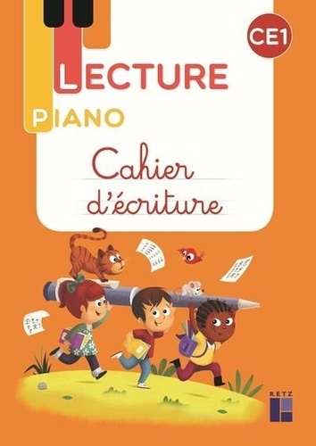 [RTZ564071] Lecture Piano CE1 - Cahier d'écriture