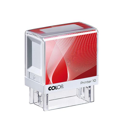 [9004362487104] Cachet complet Colop  - n°20 - 14 mm x 38 mm 4 Lignes