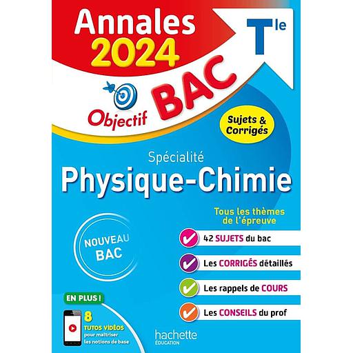 Spécialité Physique-Chimie Tle  - Sujets & corrigés