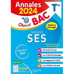 Spécialité SES Tle  - Sujets & corrigés