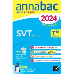 SVT spécialité Tle générale  - Sujets & corrigés