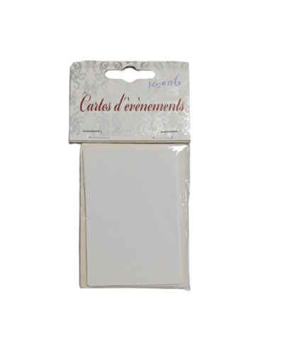 [K0006] Pochette Cartes Evènement Imprimées PF